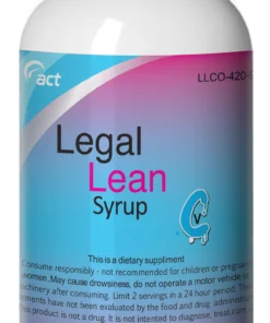 Legal Lean Syrup-Blue Raspberry
